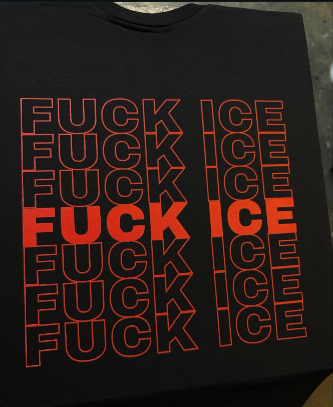 FUCK ICE T-SHIRT